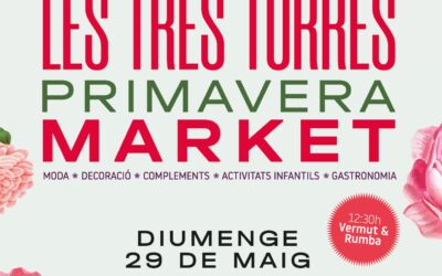 Les Tres Torres Market torna el 29 de maig al jardí de la Biblioteca Clarà